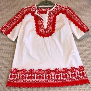 Tory Burch embroidered top